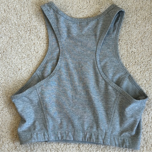 Outdoor Voices Grey Blue Bra Crop Top in Small - Picture 2 of 3